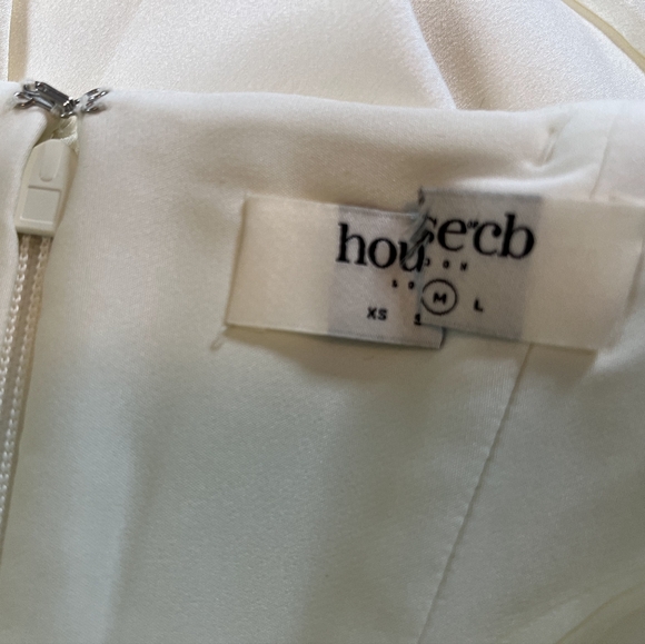 House of CB Cream Midi Dress - Picture 14 of 15